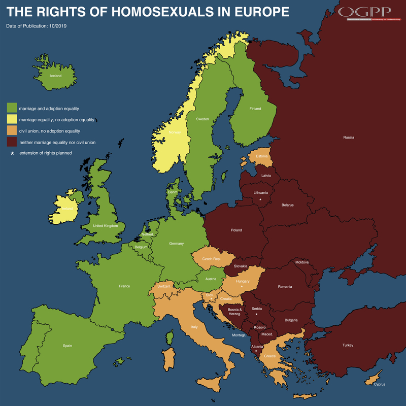 homosexuals europe graphic