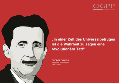 Georg Orwell Zitat